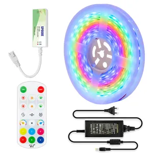 ریسه ال ای دی مدل هوشمند موزیکال Rgb ic طول 5 متر