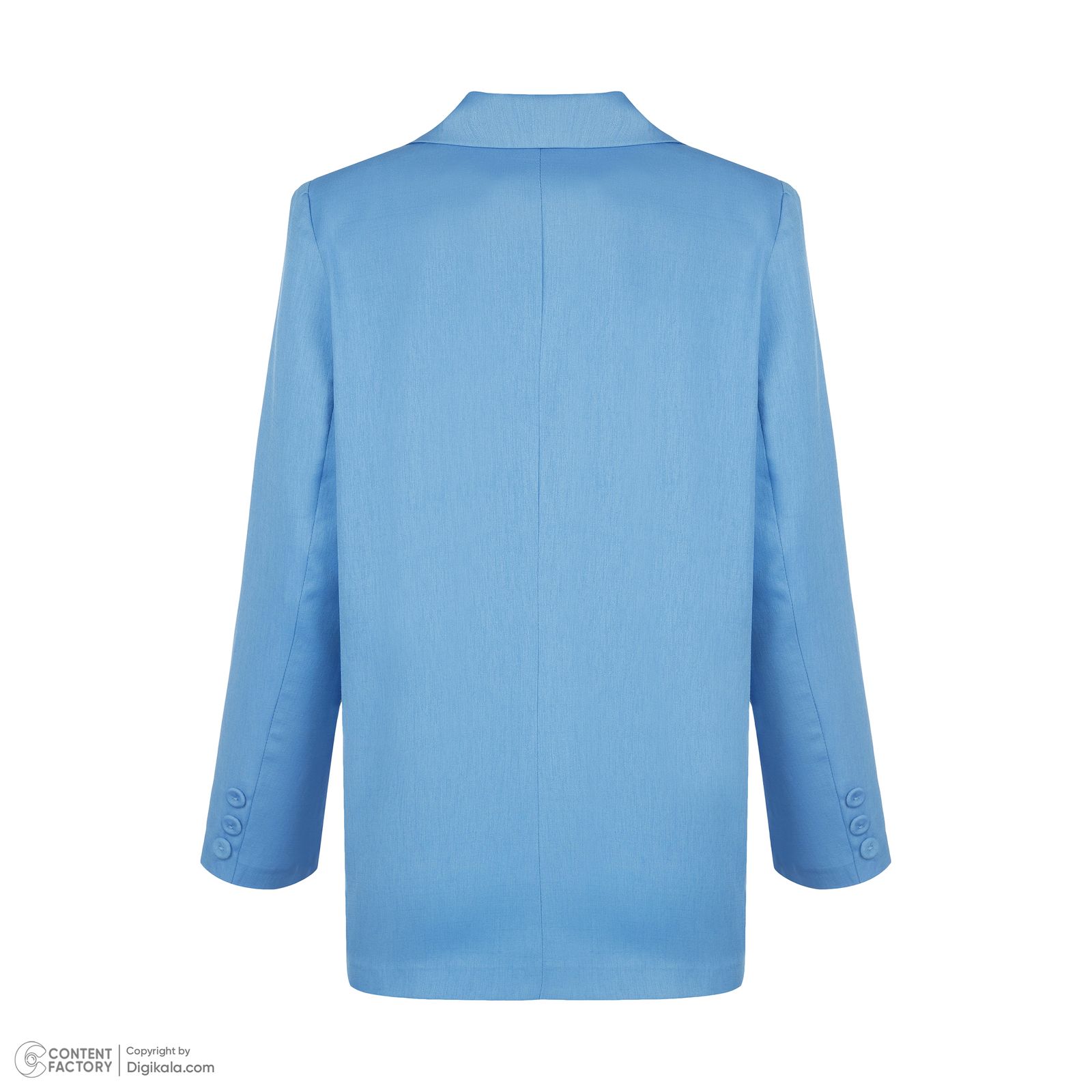 کت زنانه نیزل مدل 0228-077 رنگ آبی -  - 4