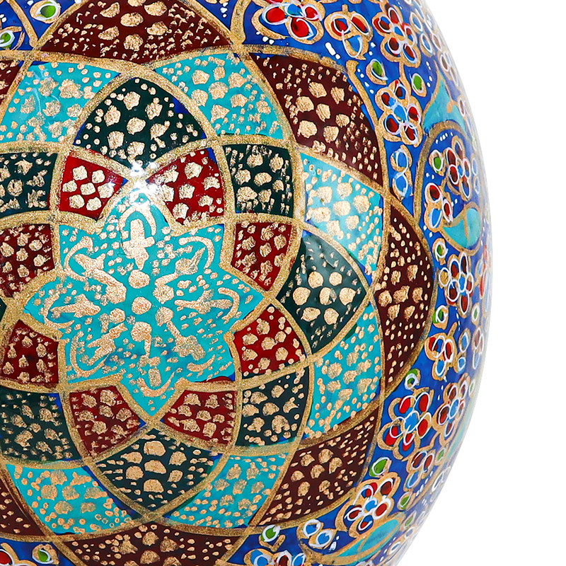 تخم شترمرغ تزیینی طرح یا مقلب القلوب کد 1512