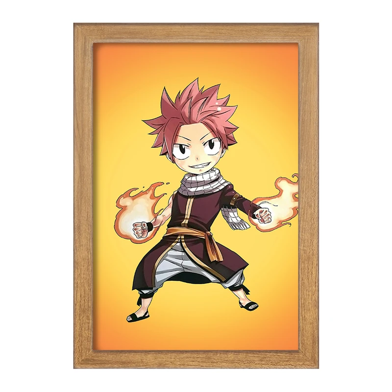 تابلو خندالو مدل ناتسو انیمه فری تیل Fairy Tail  کد 16491