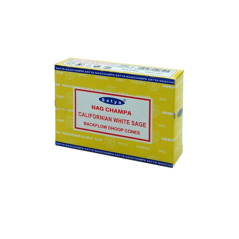 عود ساتیا مدل آبشاری Califonian-white-sage