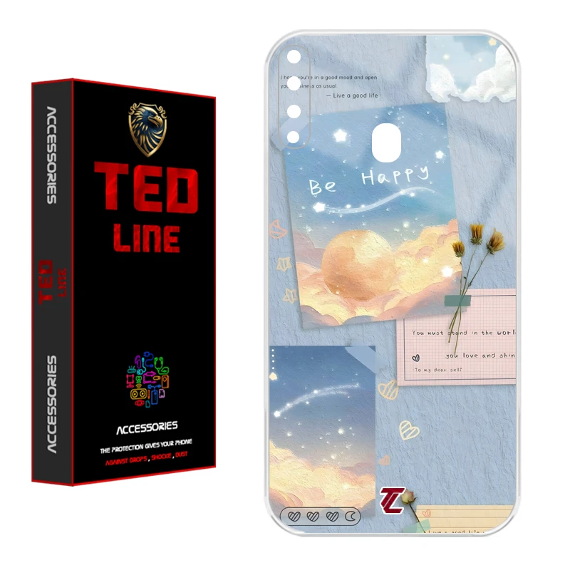 کاور تد لاین طرح کلاژ هنری کد 1127 مناسب برای گوشی موبایل سامسونگ Galaxy A20S