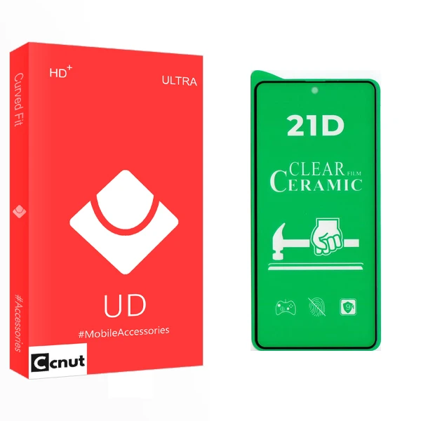 محافظ صفحه نمایش سرامیکی شفاف کوکونات مدل UD Curve مناسب برای گوشی موبایل شیائومی Redmi Note 11 4G