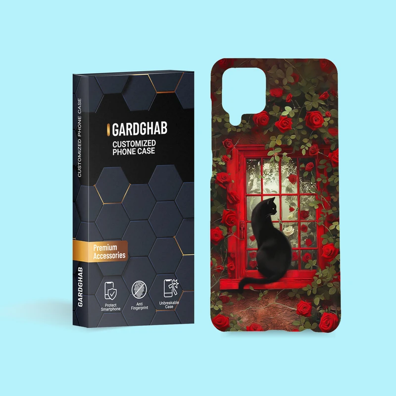 کاور گارد قاب مدل دخترانه مناسب برای گوشی موبایل سامسونگ Galaxy A12