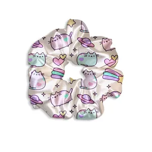 کش مو زنانه مدل اسکرانچی طرح گربه های کیوت کد SCH0191