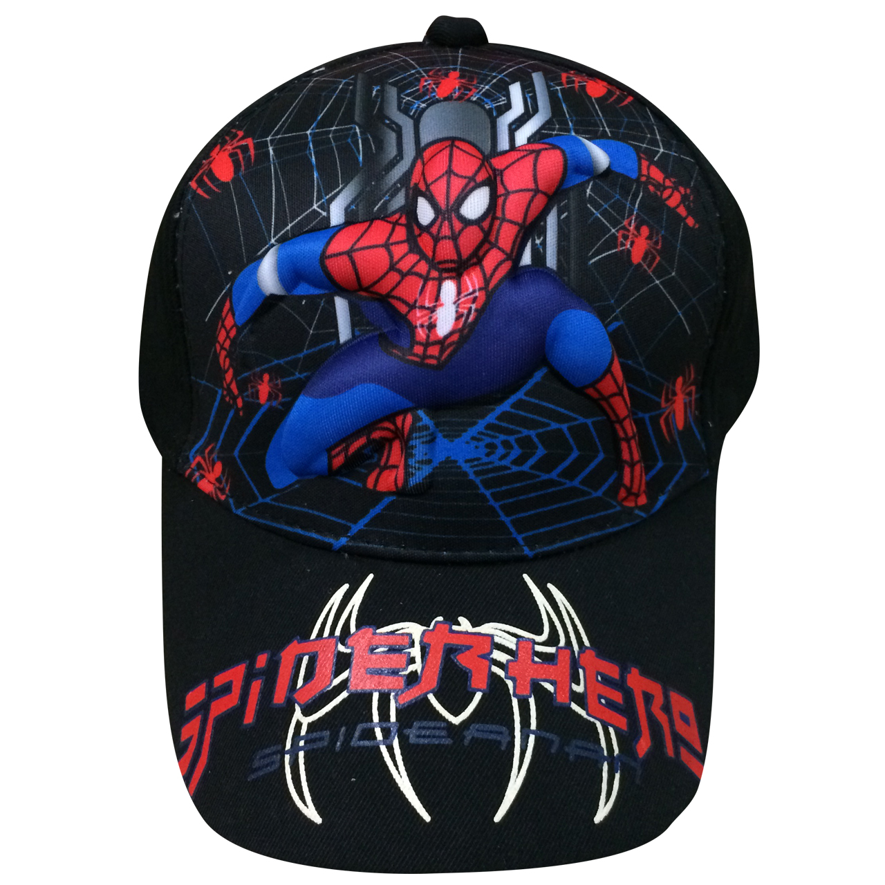 کلاه کپ بچگانه مدل مرد عنکبوتی کد 525