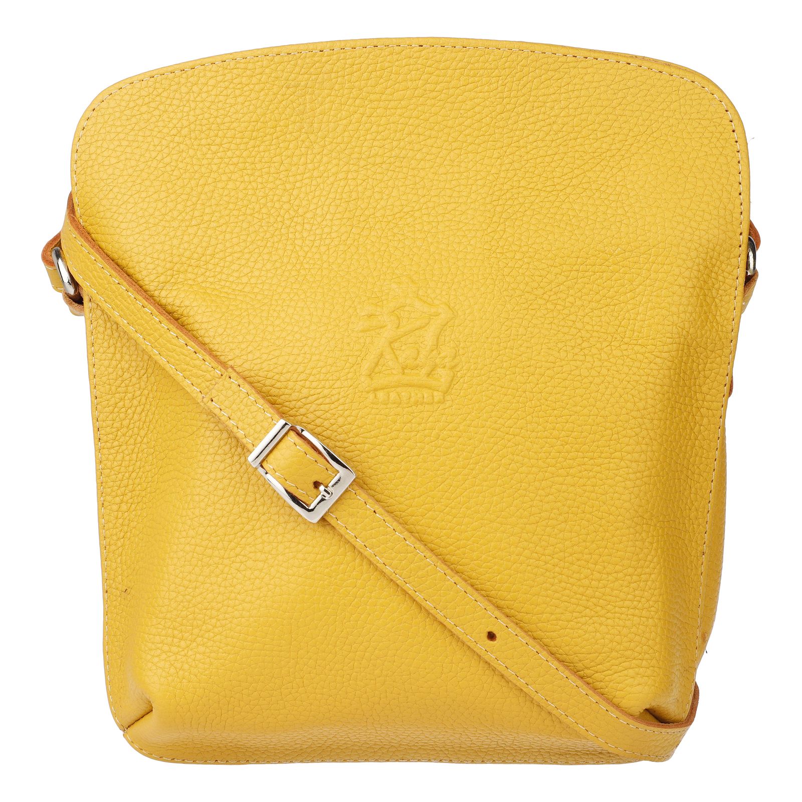 کیف رودوشی زنانه کایا چرم مدل K405-yellow -  - 1