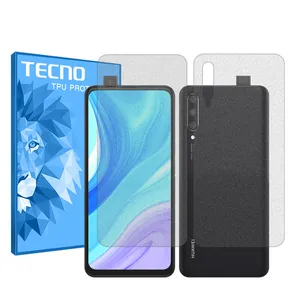 Tecno Resistant model matte screen protector suitable for the Huawei Y9s mobile phone along with the back of the phone protector