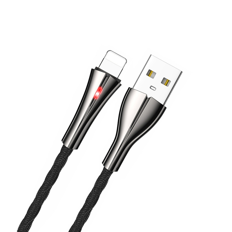کابل تبدیل USB به لایتنینگ ارلدام مدل EC-124c طول 1 متر