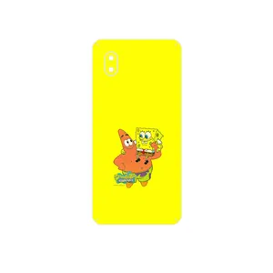 MAHOOT SpongeBob SquarePants Cover Sticker for Samsung Galaxy A01 Core