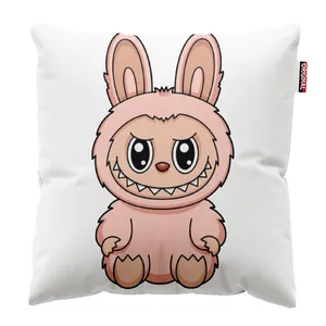 کوسن پاد آفرین طرح لبوبو کد 62 سایز 30* 30 سانتی متر