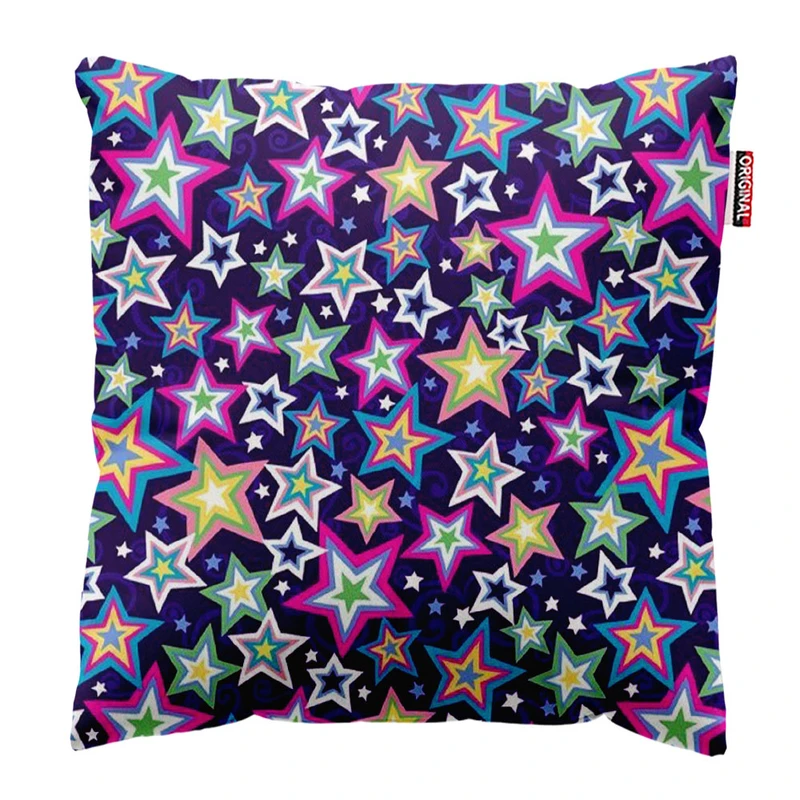 کوسن پاد آفرین طرح ستاره کد 2867 سایز 30*30 سانتی متر