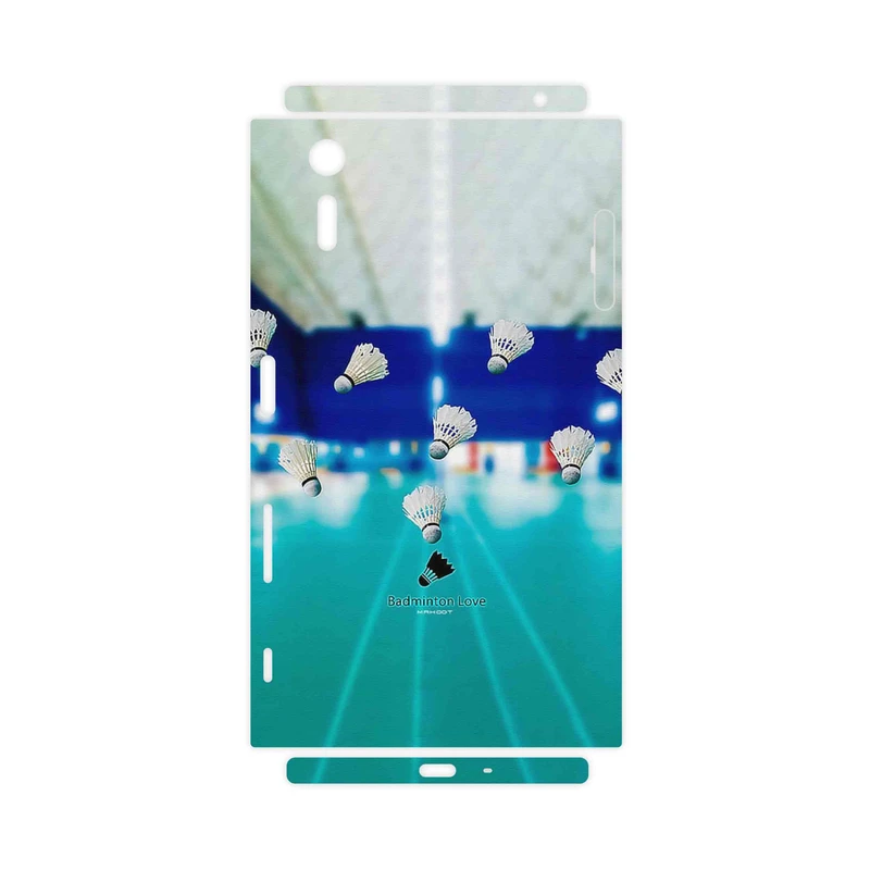 برچسب پوششی ماهوت مدل Badminton-FullSkin مناسب برای گوشی موبایل سونی Xperia XZ