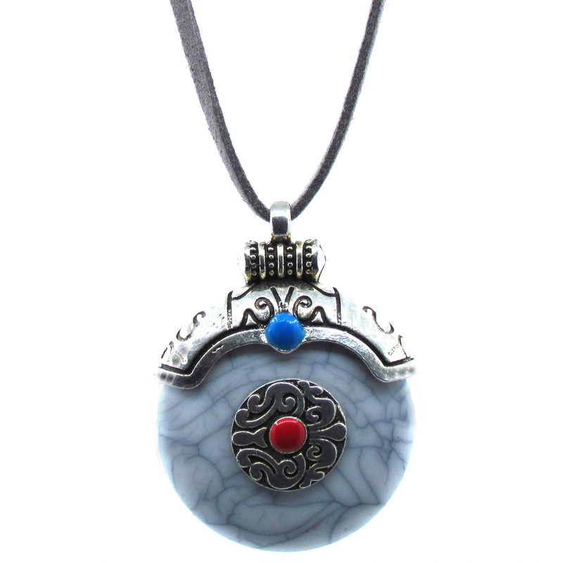 گردنبند دخترانه طرح تبتی کد TBT006