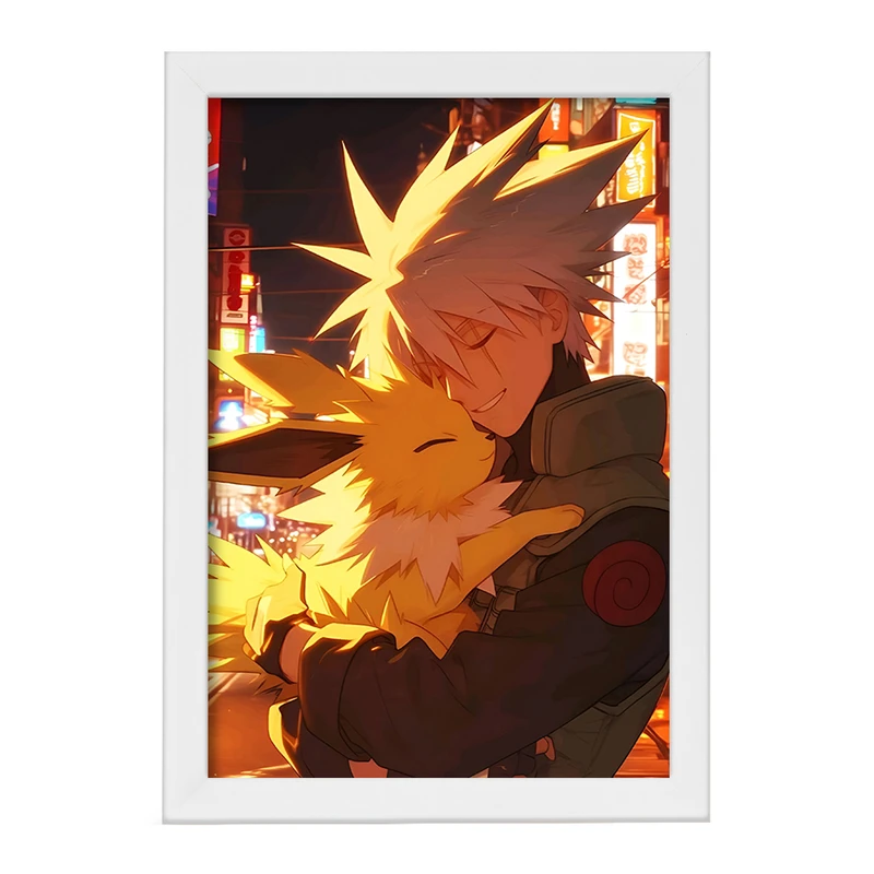 تابلو خندالو مدل انیمه پوکمون (pokemon) کد F9787