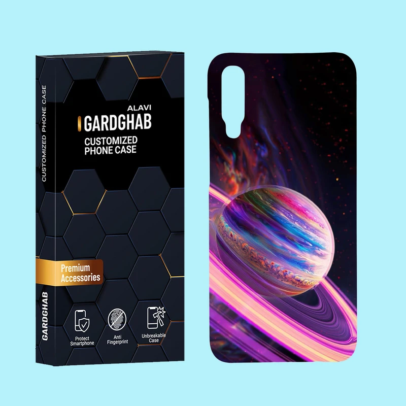 کاور گارد قاب علوی مدل کهکشان مناسب برای گوشی موبایل سامسونگ Galaxy A50 / A50s / A30s