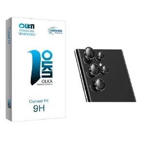 محافظ لنز دوربین رینگی کولینگ مدل OLKA مناسب برای گوشی موبایل سامسونگ Galaxy S23 Ultra