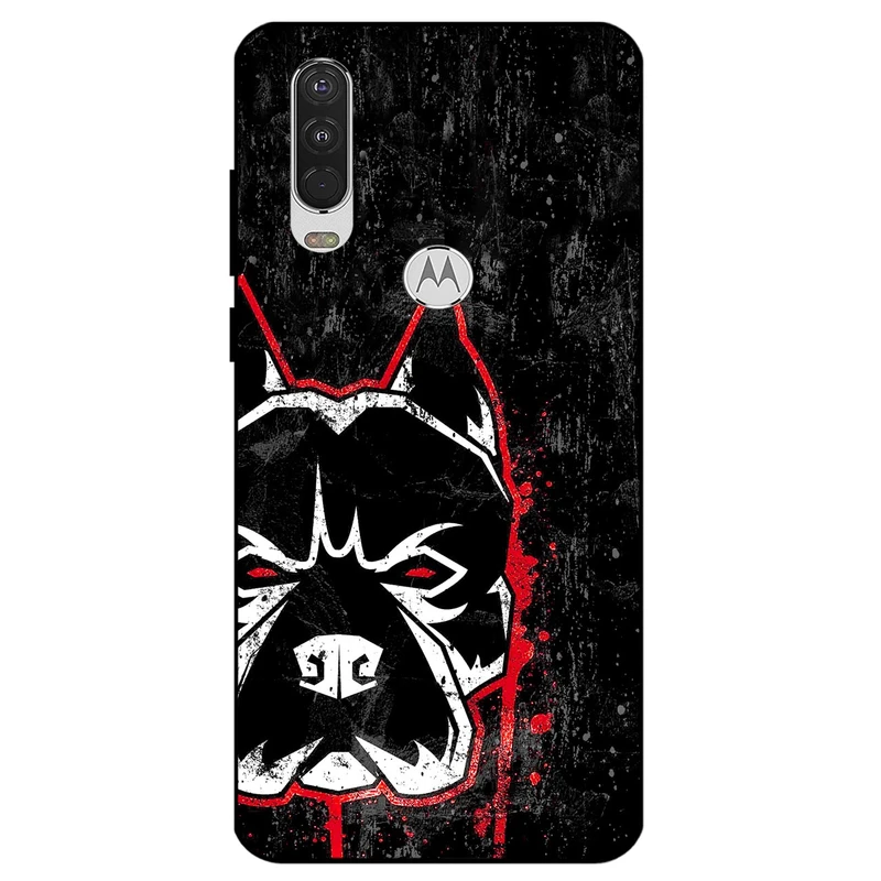 کاور مگافون طرح بولداگ مدل 8162 مناسب برای گوشی موبایل موتورولا Moto One Action