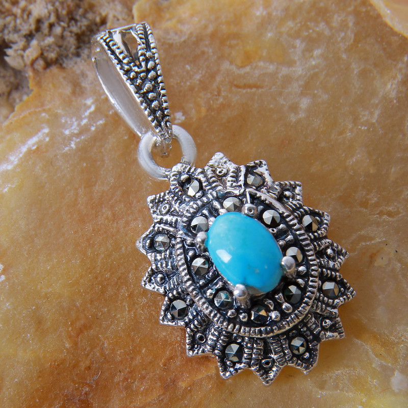 آویز گردنبند نقره زنانه بازرگانی میلادی کد PK_052