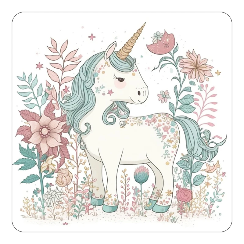 مگنت کاکتی طرح اسب تک شاخ و یونیکورن مدل mp31478