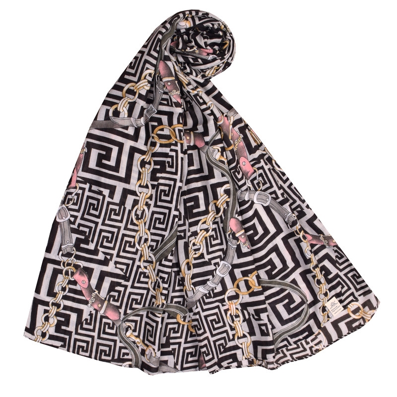 شال زنانه مدل نخی پاییزه کد F 5117