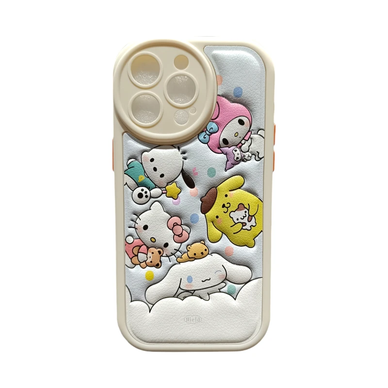 کاور طرح کارتونی کیتی مدل Hello Kitty مناسب برای گوشی موبایل اپل iphone 13pro Max