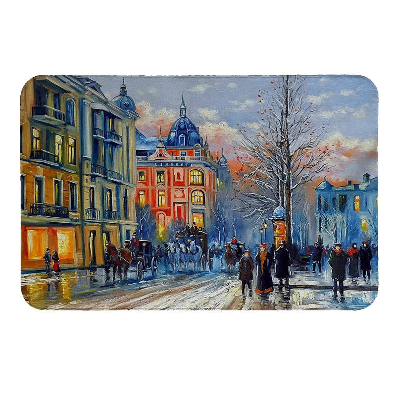 پادری طرح منظره کد 5183 سایز 60 × 40 سانتی‌متر