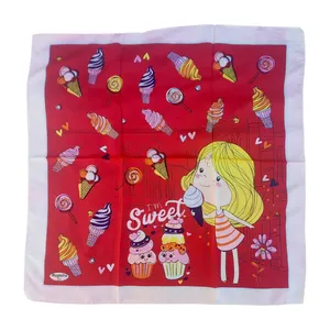  روسری دخترانه مدل GHONCHEH_045