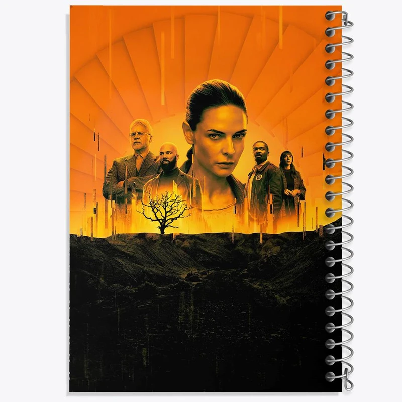 دفتر نقاشی 50 برگ خندالو مدل سریال سیلو Silo کد 29973