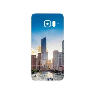 MAHOOT City of Chicago Cover Sticker for Samsung Galaxy S6 Edge Plus