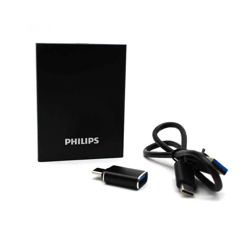 اس اس دی اکسترنال فیلیپس مدل FM51PS051S ظرفیت 512 گیگابایت رابط USB 3.2 Gen2