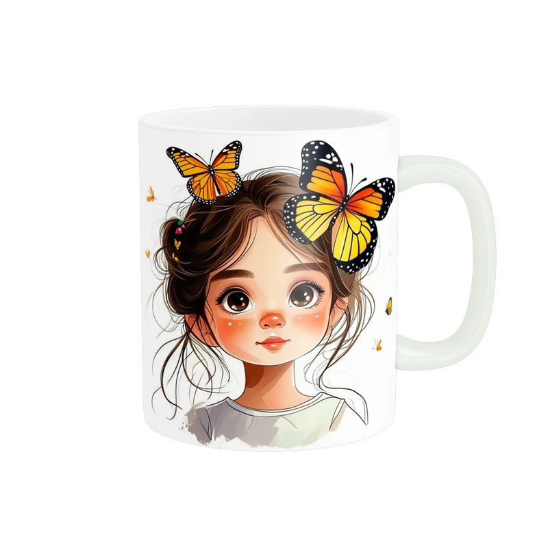 ماگ پاد آفرین طرح دخترک کد 6191