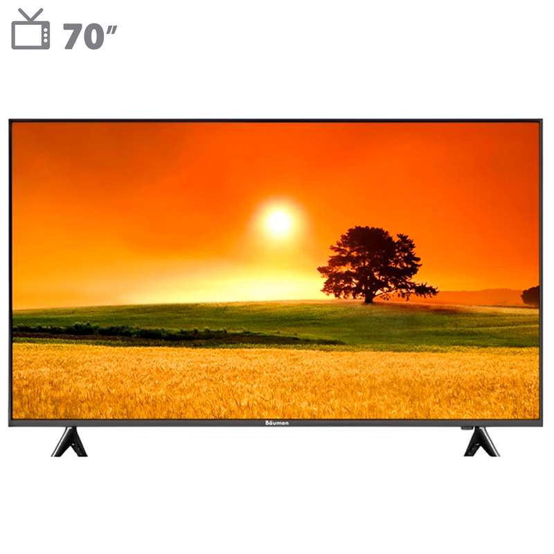تلویزیون ال ای دی هوشمند بویمن مدل 70KAE3140UW سایز 70 اینچ تلویزیون ال ای دی هوشمند بویمن مدل 70KAE3140UW سایز 70 اینچ