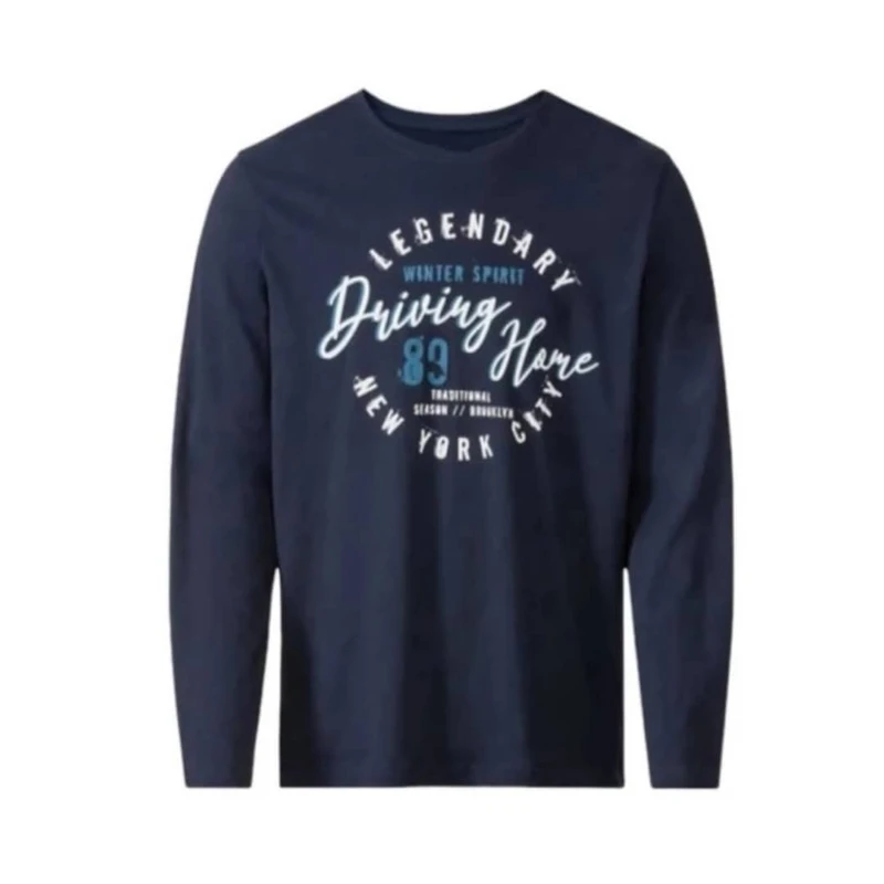 تی شرت آستین بلند مردانه مدل D500