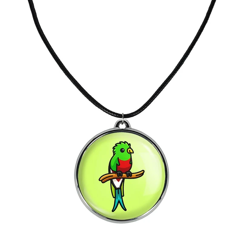 گردنبند خندالو مدل حیوانات بامزه طوطی کد 2821428203