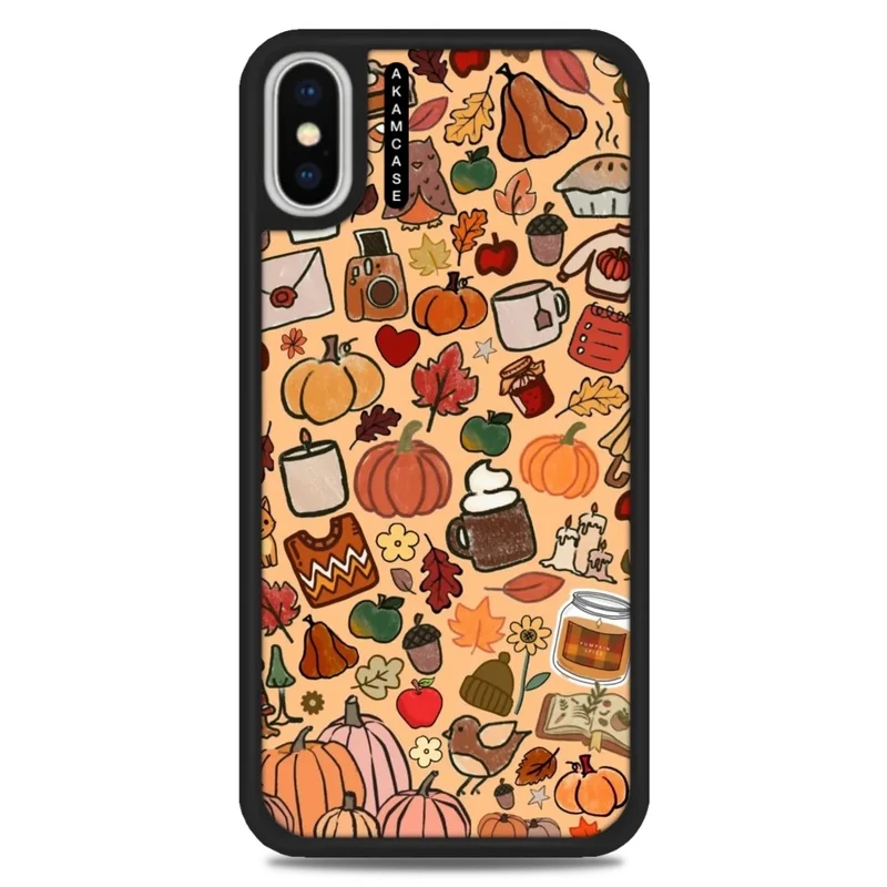 کاور آکام مدل AMC-WAX-PUMPKIN-13 مناسب برای گوشی موبایل اپل iPhone X/Xs