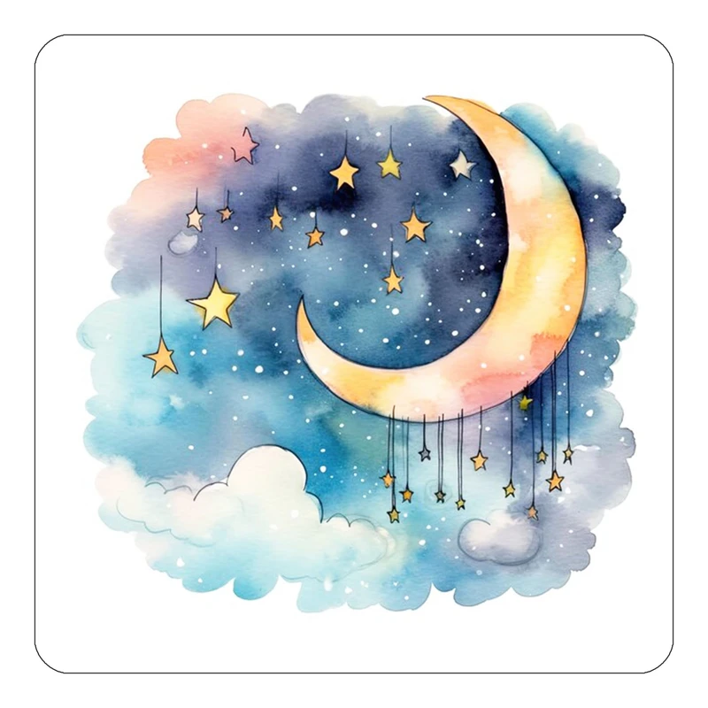 مگنت کاکتی طرح ماه و ستاره مدل mp55186