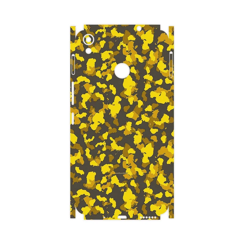 برچسب پوششی ماهوت مدل Yellow Infantry Army-FullSkin مناسب برای گوشی موبایل تکنو Camon CX Air