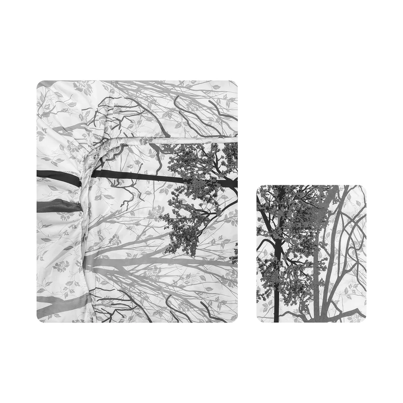 سرویس ملحفه آدنو مدل رهام کد IR160 یک نفره 2 تکه