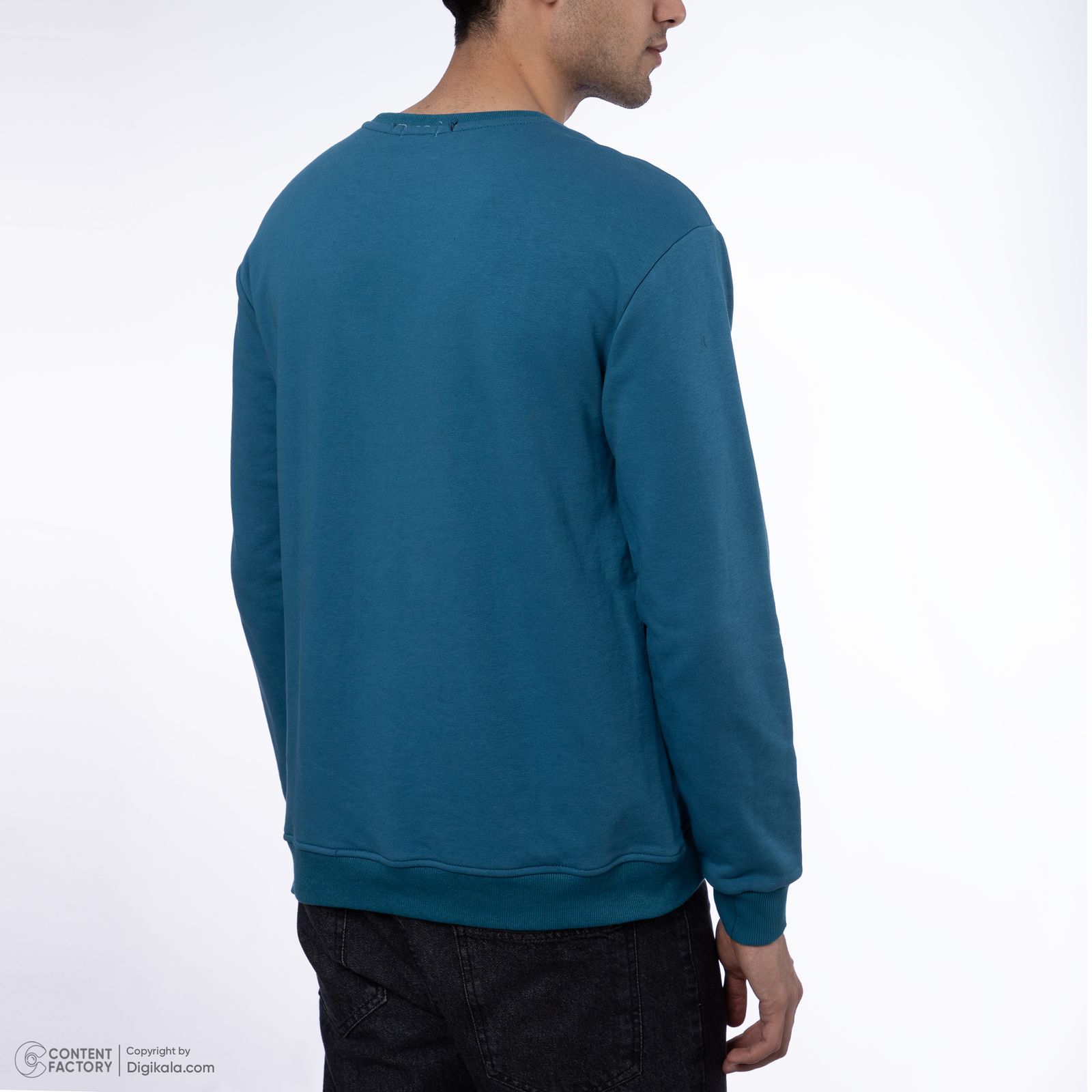 سویشرت مردانه ایزی دو مدل 8180 رنگ آبی -  - 4