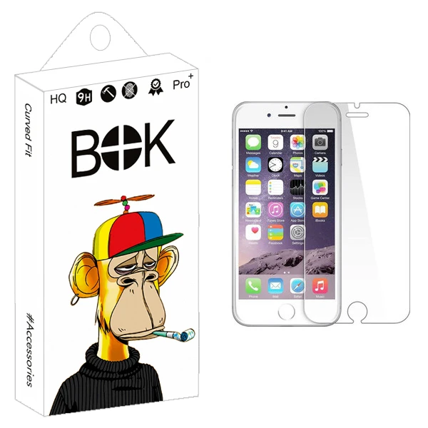 محافظ صفحه نمایش بوک مدل +HD مناسب برای گوشی موبایل اپل Iphone 6/7/8/SE2