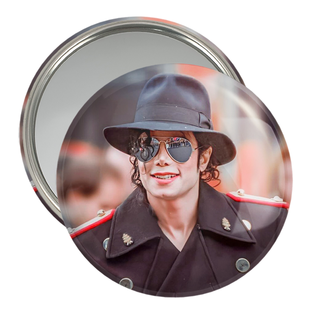 آینه جیبی خندالو مدل مایکل جکسون Michael Jackson  کد 19222