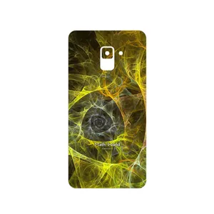 MAHOOT Mathematical Geometric Shape 6 Cover Sticker for Samsung Galaxy A8 Plus 2018