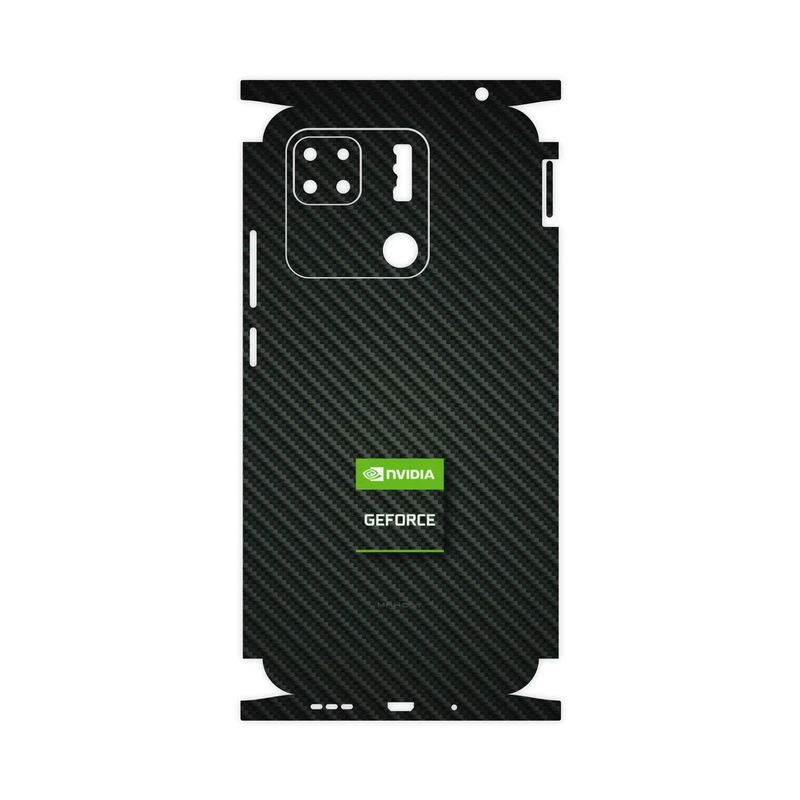 برچسب پوششی ماهوت مدل Nvidia-Brand-FullSkin مناسب برای گوشی موبایل شیائومی Redmi 10A