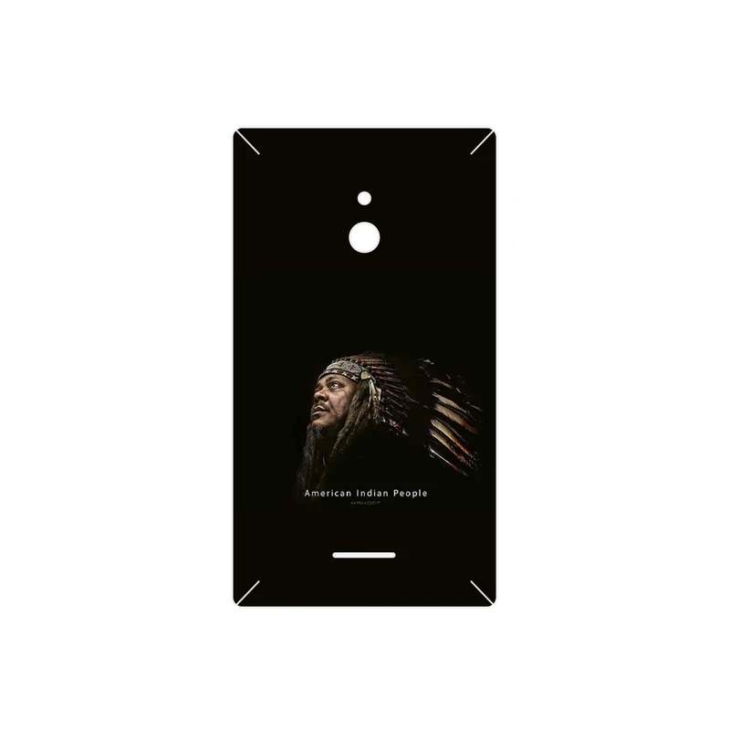 برچسب پوششی ماهوت مدل Portrait of an Indian Man مناسب برای گوشی موبایل نوکیا XL