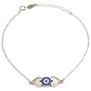 دستبند نقره زنانه کد 2030