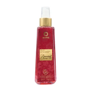بادی اسپلش زنانه مانتره مدل باکارات رژ حجم 225 میلی لیتر
