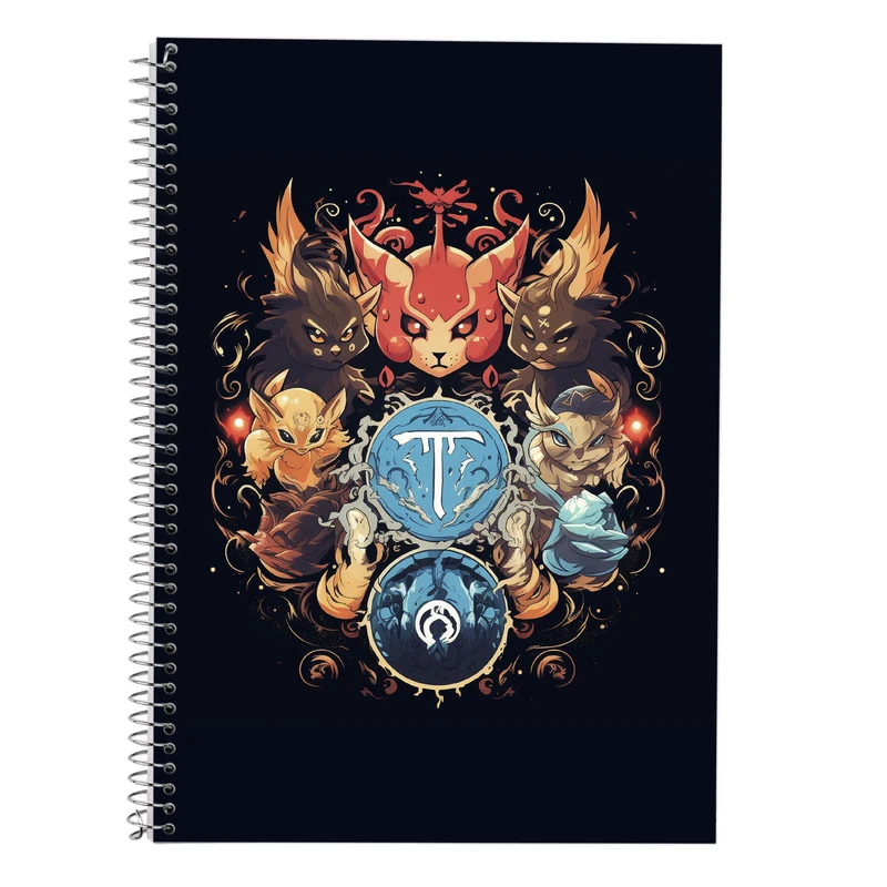 دفتر لغت 50 برگ مدوپد طرح Fullmetal Alchemist کد DF2282