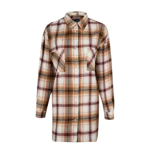 مانتو زنانه آر اِن اِس کد 166155 رنگ کرم