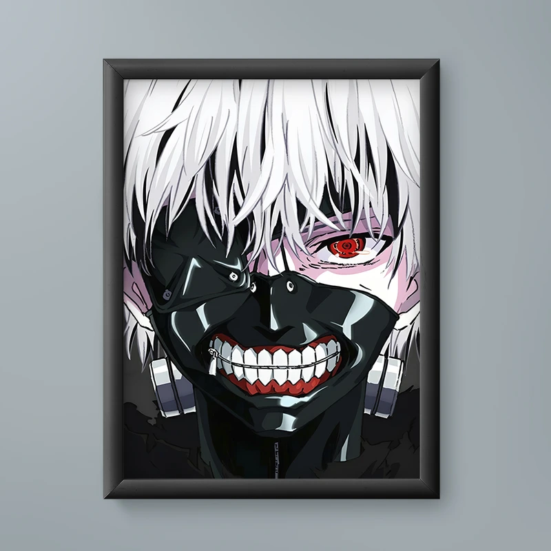 تابلو مدل انیمه کن کانکی توکیو غول Ken Kaneki Tokyo Ghoul anime 03